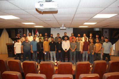 المكتب الاستشاري الهندسي في كلية الهندسة ينظم دورات تدريبية لعدد من موظفي دوائر الدولة