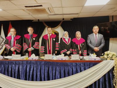 كلية الهندسة تناقش رسالة ماجستير عن اتصال بصري أمن يعتمد على التصميم الفوضوي