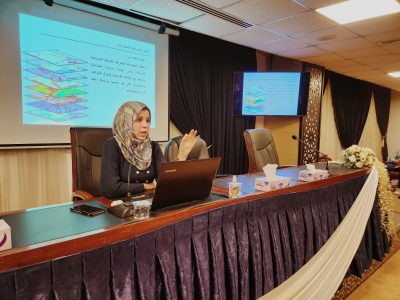 كلية الهندسة تقيم ورشة عمل بعنوان تطبيقات نظم المعلومات الجغرافية في المجالات الصناعية ورصد التلوث