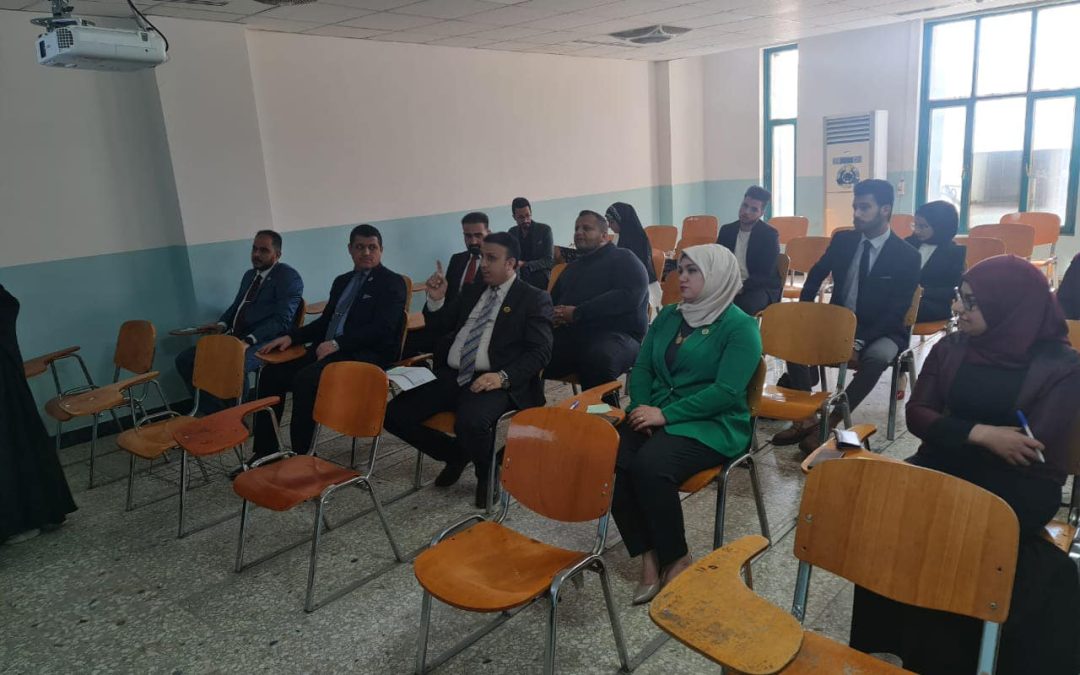 قسم هندسة الشبكات يناقش مشاريع تخرج المرحلة الرابعة