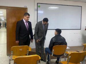 انطلاق امتحانات الفصل الدراسي الأول لطلبة المرحلة الأولى في كلية الهندسة