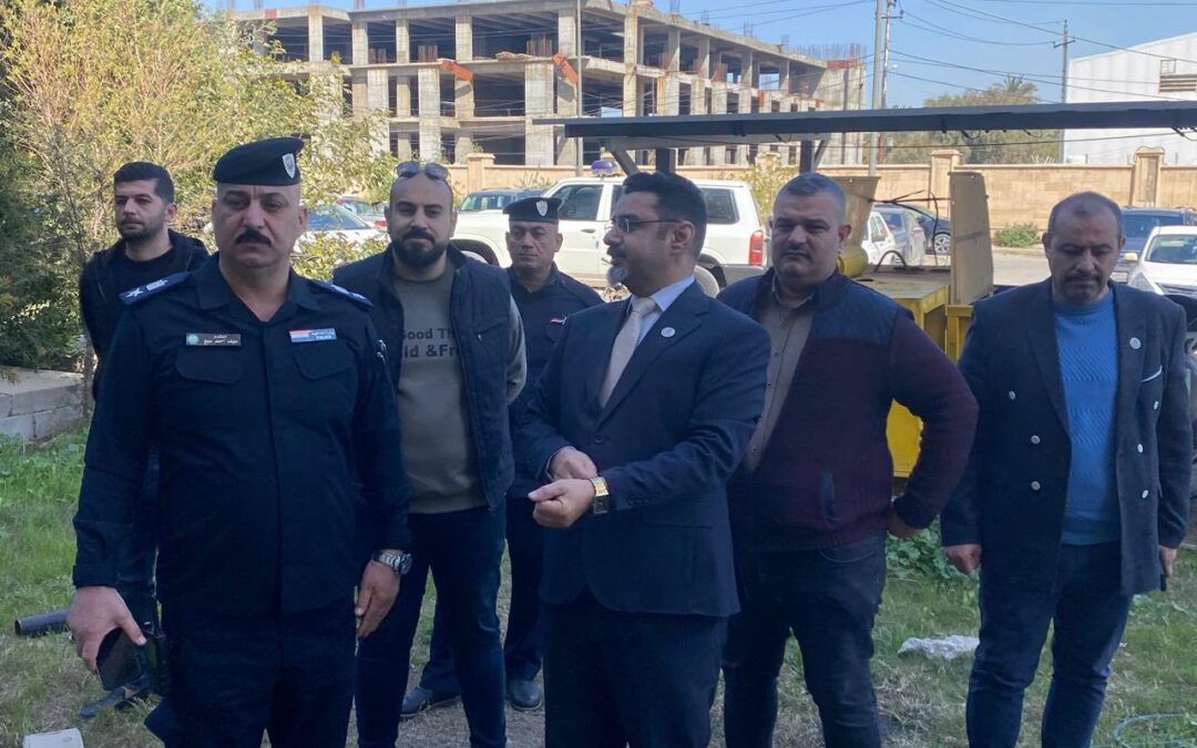 كلية الهندسة تنجز منظومة الدفاع المدني التي تشمل منظومة الإطفاء الرطب وسلالم مخارج الطوارئ