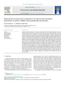 تدريسي في كلية الهندسة ينشر بحثا علميا
