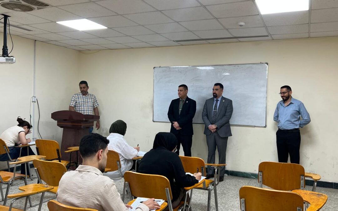 قسم هندسة الحاسوب يختتم الامتحانات المشتركة مع الجامعات الأهلية المتوأمة